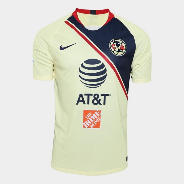 Club América Trikot Heim 2018-19 Gelb Fussballtrikots Günstig